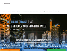 Tablet Screenshot of iqtaxappeal.com